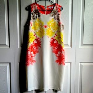 Calvin Klein floral dress